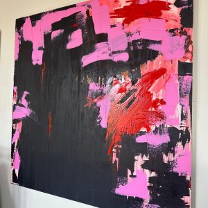 “Pink veil” Abstract 2020